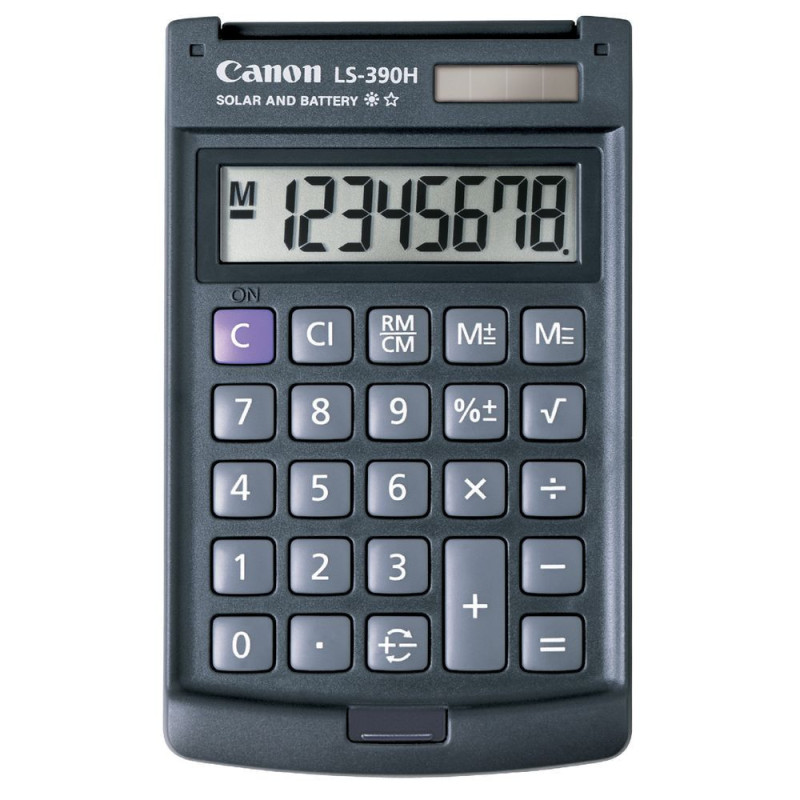 LS390HBL 8 DIGIT 360 DEGREE FOLDING CASE