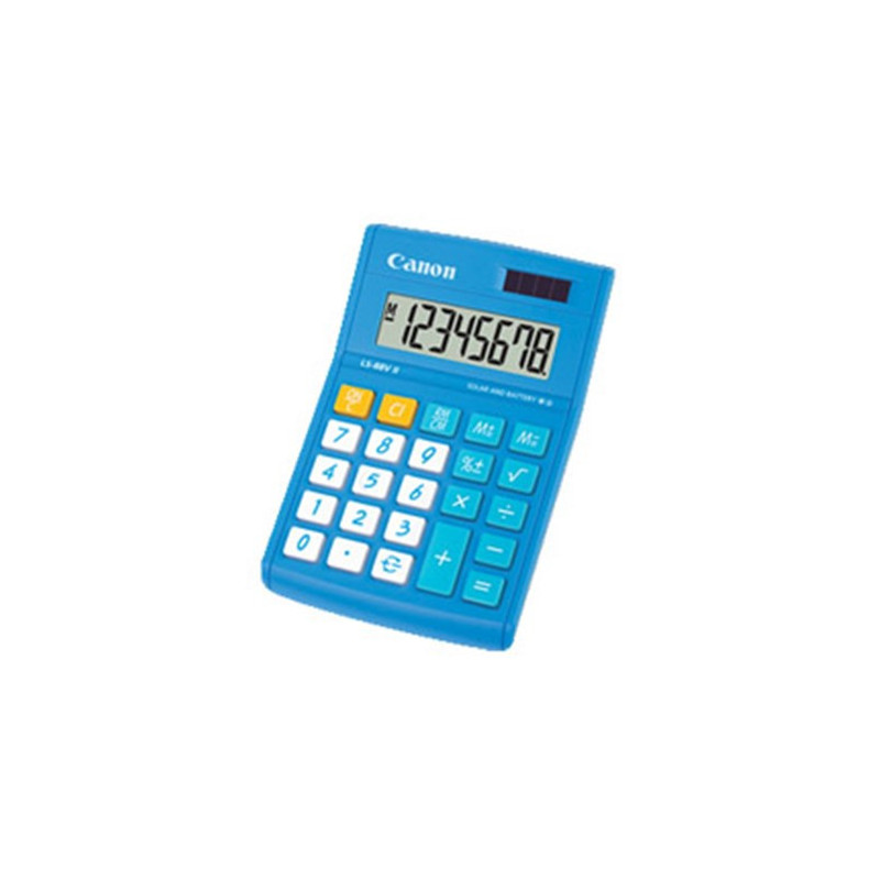 LS88VIIB 8 Digit Calculator Blue