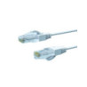 3m CAT6A THIN U/UTP LSZH 28 AWG RJ45 Network Cable | 10 Pack White